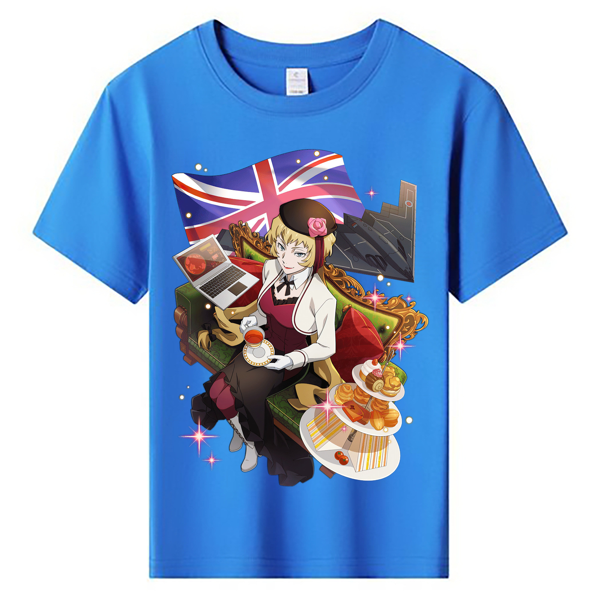 （画像用） 文豪ストレイドッグス Bungo Stray Dogs 綿100％キッズTシャツ（フロントプリント）